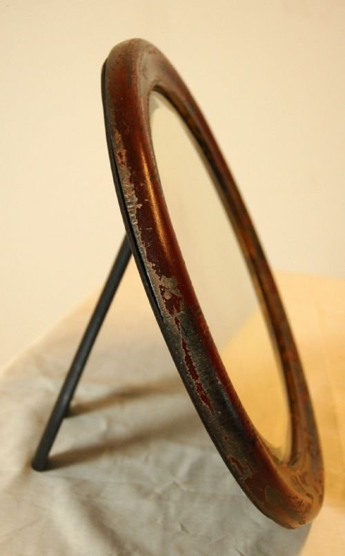 Dressing Vanity Bedroom Cosmetic Mirror Antique Chinese