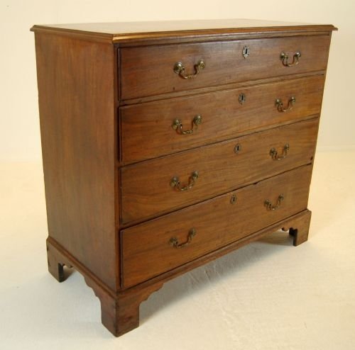 Chest of 4 Drawers Large Antique Georgian C1800 Tallboy