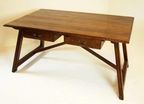 fig 1. Kitchen Dining Hall Office Table Continental Fruitwood