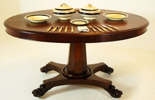 Oval Table Breakfast Loo Centre Supper Dining Antique