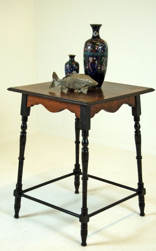 Rosewood Hall Table Antique Side Tea Stand Occasional