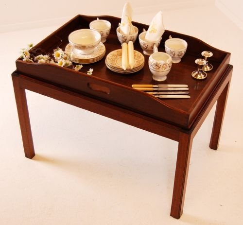 Butler Tray Side Table on Stand Georgian Antique C1800