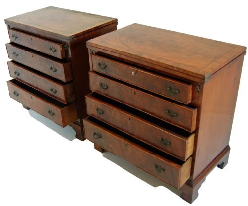 fig 2. Matched Pair of Batchelor Chests Drawers Antique c1900