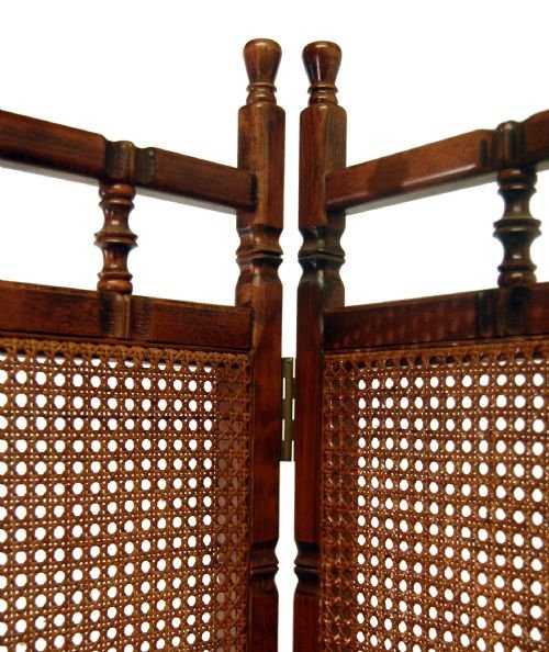 fig 2. Antique Screen Room Divider Folding Backdrop Bergere