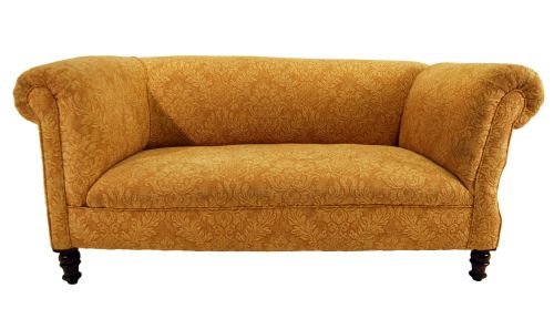 fig 2. ofa 2 Seater Antique Victorian Couch Settee Drop-Arm