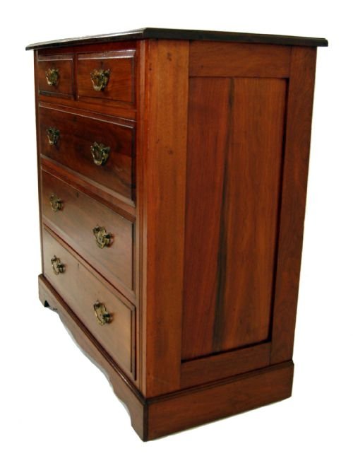 fig 3. Superb Chest of Drawers Antique Walnut Edwardian c1910
