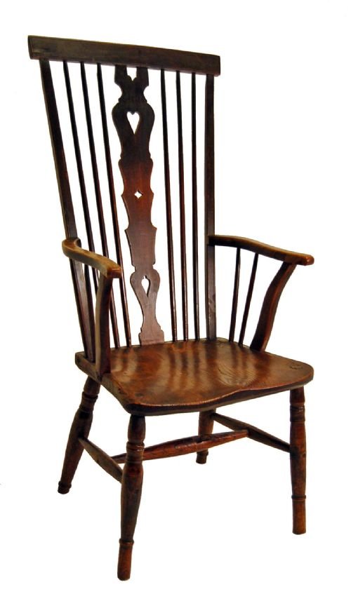 Windsor Comb-back Country Elm Stick Elbow Chair C1800	
windsor Comb-back Country Elm Stick Elbow Chair C1800