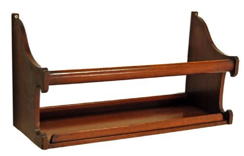 fig 1. Regency Hanging Book Rack Bookshelf What-Not Antique