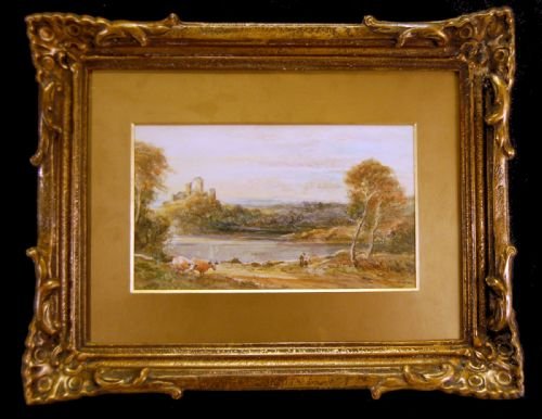Original Framed Watercolour Artwork by Fred Rider C1900