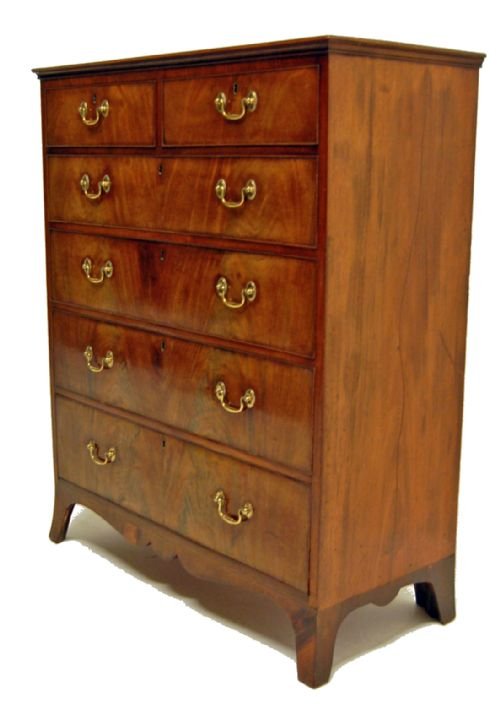 fig 1. Fine Chest Drawers Large Antique Georgian c1800 Tallboy
