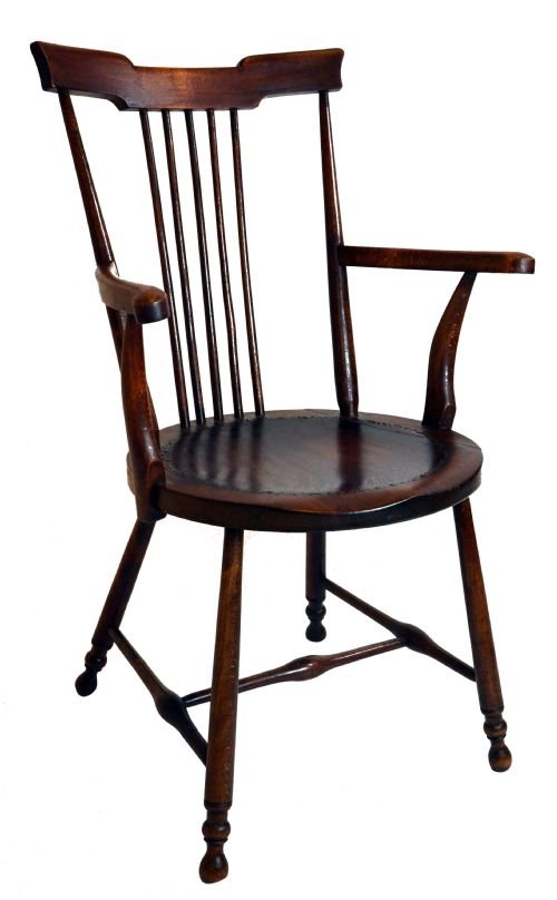 Windsor Elbow Chair Armchair Antique C1900