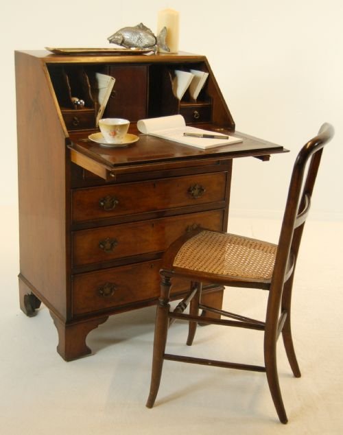 Antique Walnut Bureaux Davenport Bureau Cheveret Desk