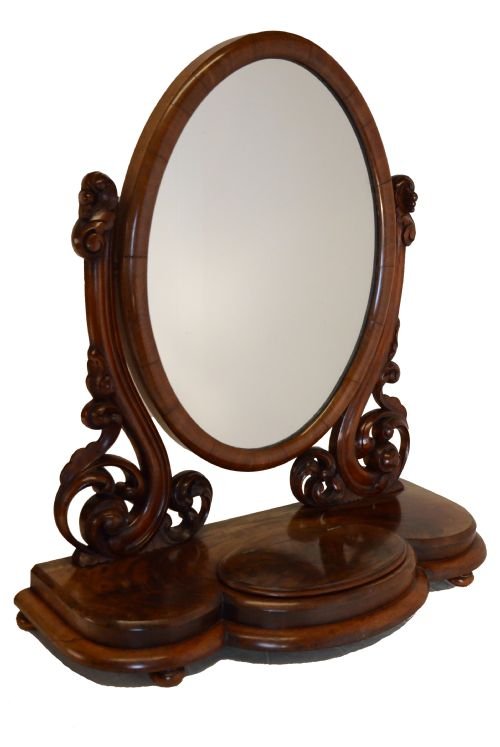 Dressing Vanity Swing Bedroom Cosmetic Mirror Antique