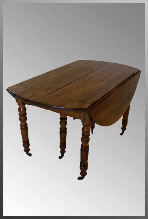 Antique Elm Fruitwood Kitchen Dining Table Extending 3m
10' Huge - French Classic Country Piece - Seats 12
