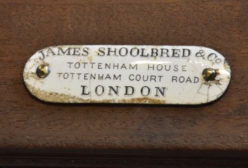 fig 3. Antique Folding Games Card Table James Shoolbred c1900