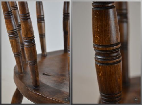 fig 2. Windsor Bow Smokers Armchair Elm Country Chair c1880 Superb Condition - Double Stretcher - Lovely Colour
