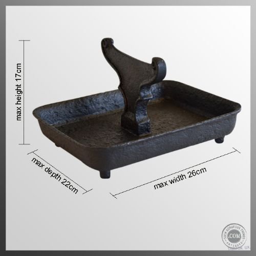 fig 1. Antique Boot Pull Shoe Mud Scraper Cast Iron Victorian