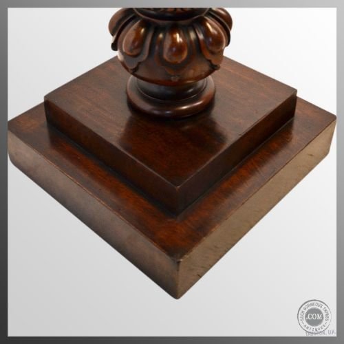 fig 3. Standard Lamp & Shade Large Tall Floor Light Antique