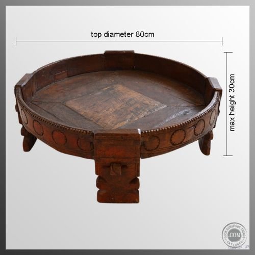 fig 1. Antique Hardwood Coffee Low Occasional Jardiniere Table Oriental c1900
