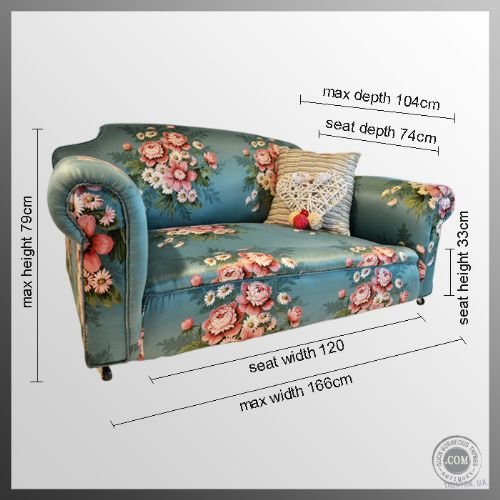 fig 1. Sofa 2 or 3 Seater Antique Victorian Couch Settee