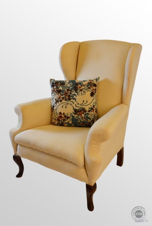 Victorian Antique Wing Armchair Wingback Chair C1900