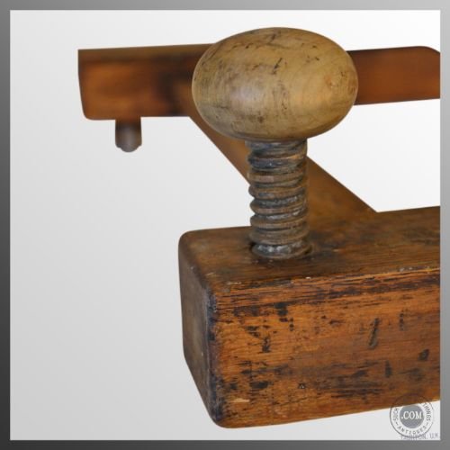 fig 3. Artists Art Easel Antique Oak Painters Painting Stand Reeves & Sons London c1920