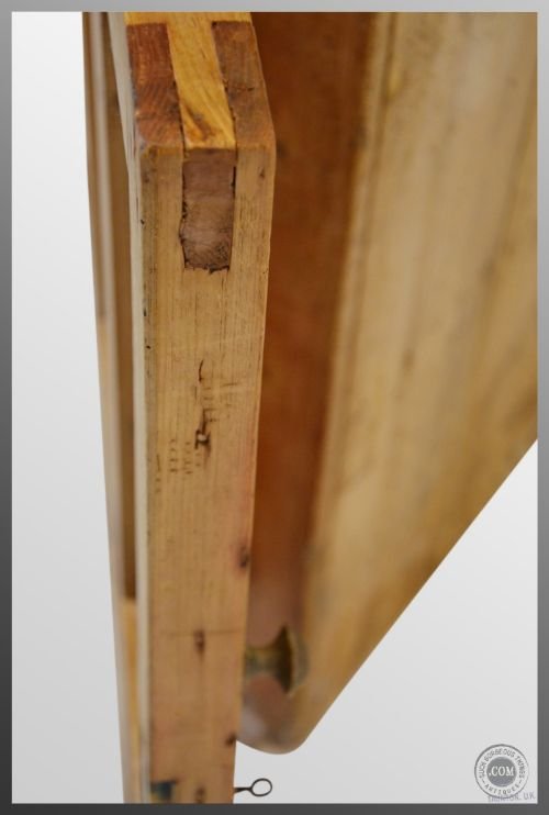 fig 2. Antique Tall Corner Cupboard Kitchen Cabinet Victorian Pine c1850