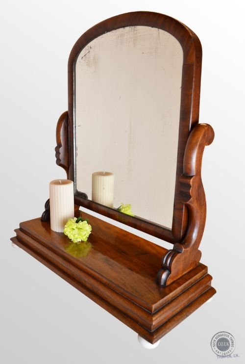 Antique Dressing Vanity Swing Bedroom Cosmetic Mirror C1870