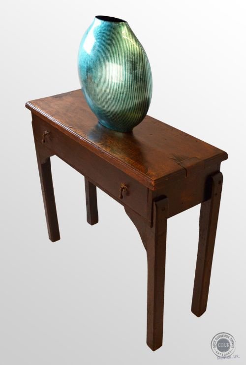 Oak Antique Hall Console Display Table C1900
