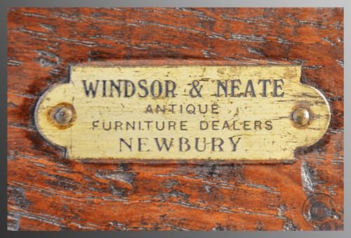 fig 3. Antique Oak Coffer 2 Panel Chest Trunk Box c1700