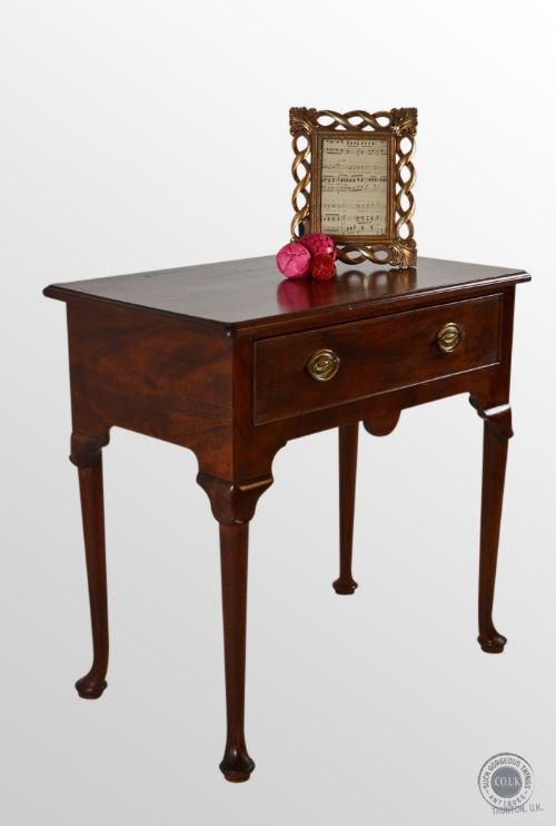 Antique Lowboy Console Chest Table Mahogany English Georgian C1800