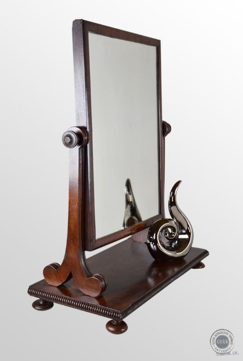 Antique Regency Dressing Vanity Swing Bedroom Cosmetic Toilet Mirror C1820