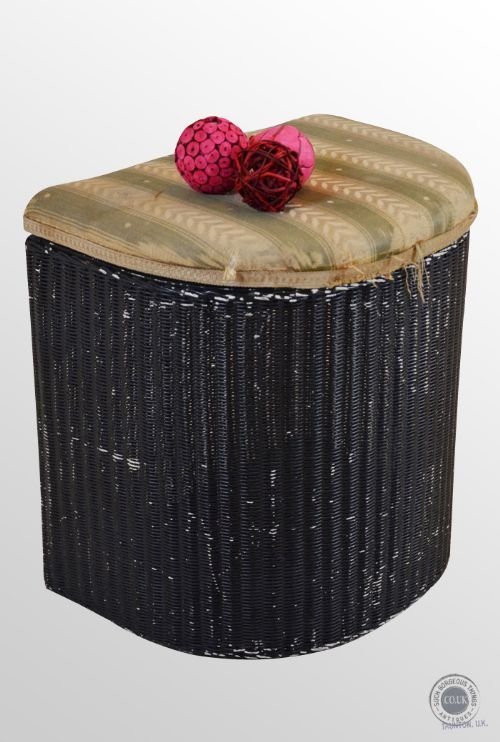 Lloyd Loom Antique Linen Washing Basket Art Deco C1930 Lusty Classic Design