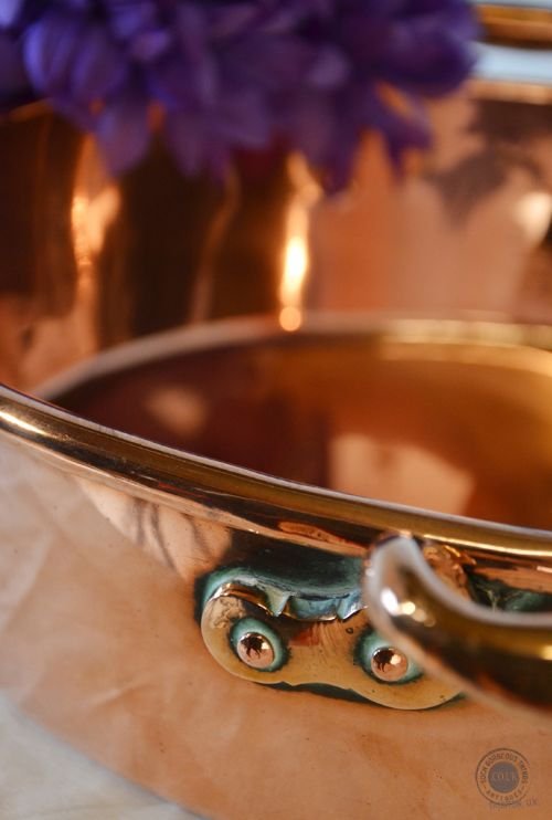 Antique Copper Large Pan Jam Kitchen Dairy Georgian English C1800
