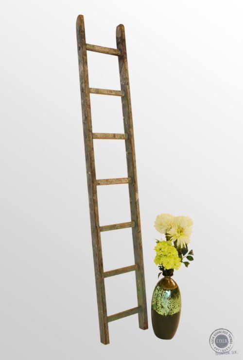 Antique Pantry Larder Ladder Steps Victorian C1900