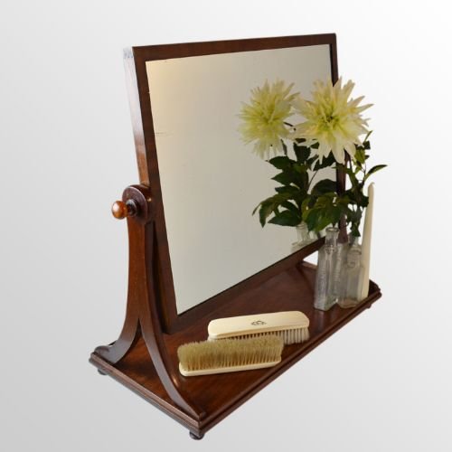 Antique Dressing Vanity Swing Cosmetic Toilet Mirror English Regency C1820