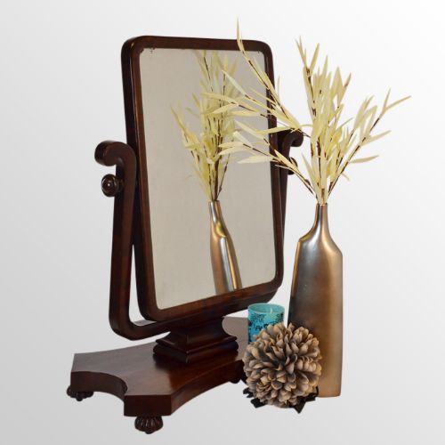 Antique Dressing Vanity Swing Bedroom Cosmetic English Toilet Mirror C1835