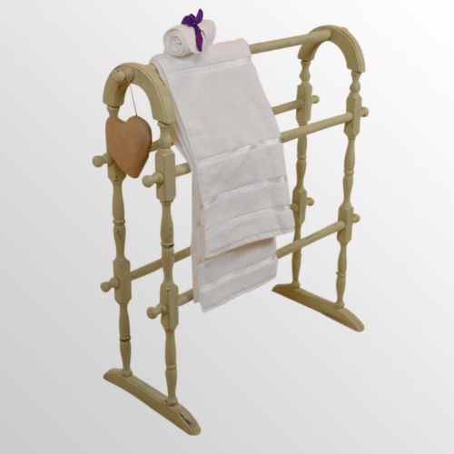 Art Deco Period Towel Clothes Hanging Rail Airer Dryer Radiator Butler C1930