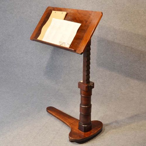 Antique Reading Table Lectern Stand Leveson & Sons English Victorian C1880