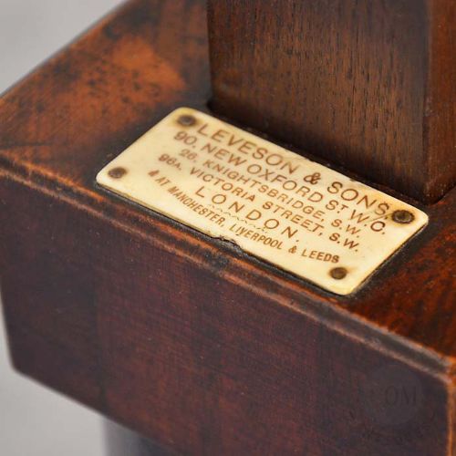 fig 2. Antique Reading Table Lectern Stand Leveson & Sons English Victorian c1880