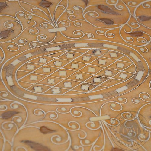 fig 2. Antique Coffee Table French Low Sofa Magazine Occasional With Fine Inlay c1900