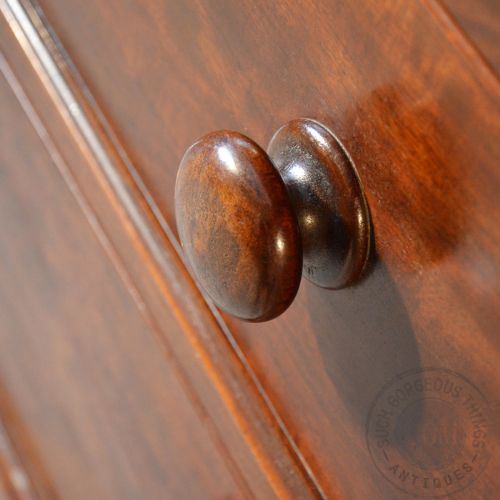 fig 3. Antique Large Chest Drawers Victorian Mahogany Tallboy Excellent Quality c1870