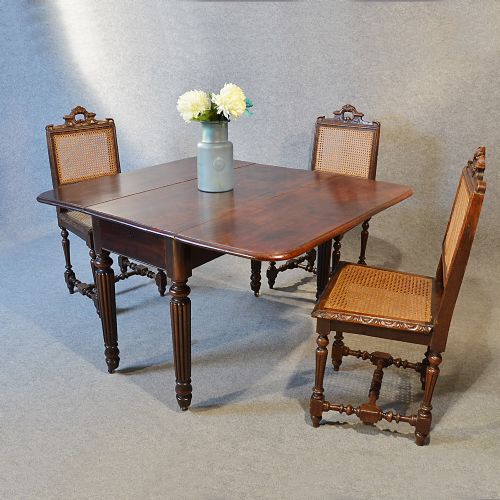 Table Antique Regency English Pembroke Dining Mahogany Drop Leaf C1830