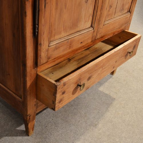 fig 2. Wardrobe Antique Pine French Quality Vintage Cupboard Double c1900
