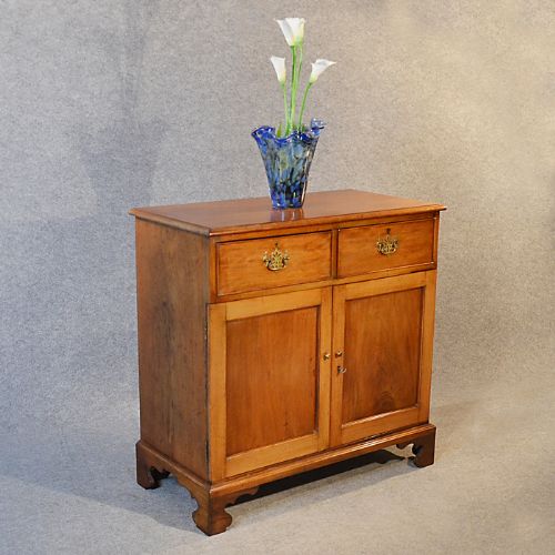 Cabinet English Georgian Cupboard Antique Buffet Mahogany C1800