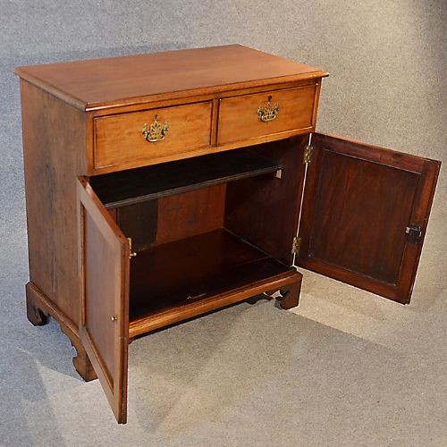 fig 3. Cabinet English Georgian Cupboard Antique Buffet Mahogany c1800
