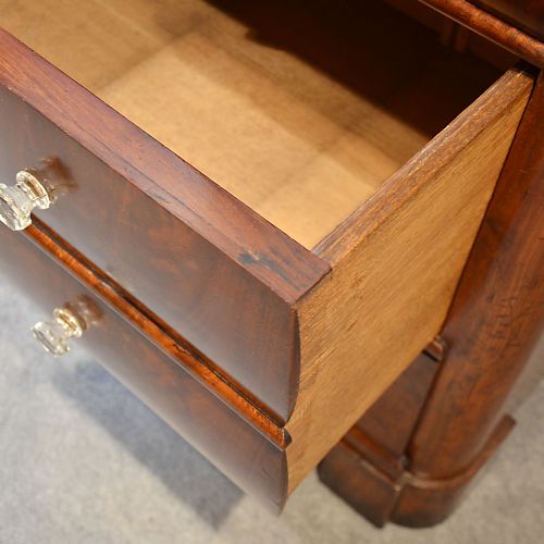 fig 3. Antique Dressing Table Chest of Drawers Superb Quality English c1835