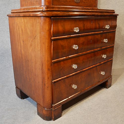 fig 4. Antique Dressing Table Chest of Drawers Superb Quality English c1835