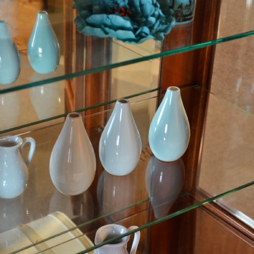 fig 2. Antique Display Case China Cabinet Glazed Bookcase Fine Quality Edwardian c1910