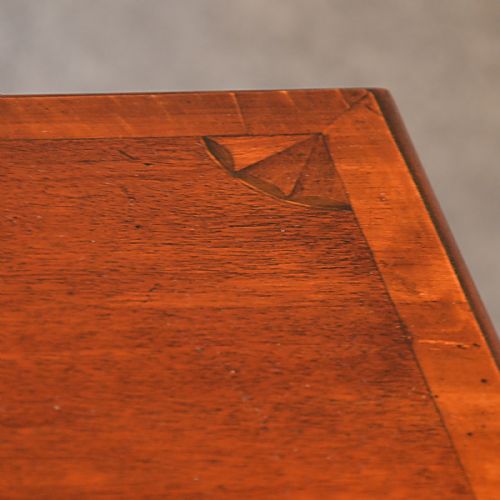 fig 2. Antique Table Two Tier English Edwardian Mahogany Occasional Side Lamp c1910